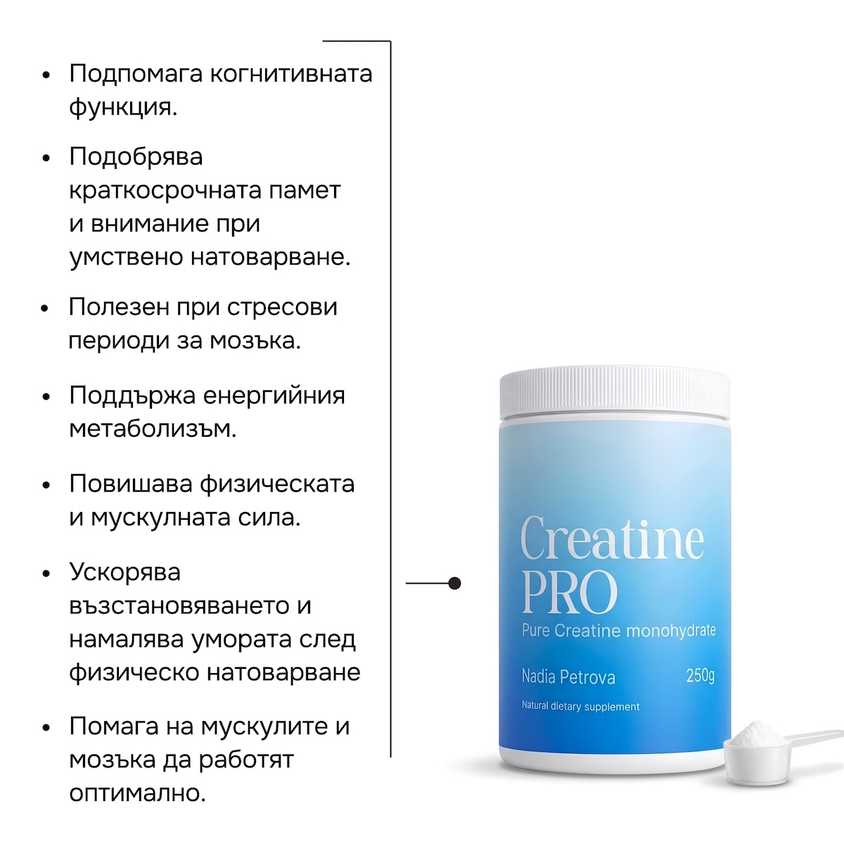 Хранителна добавка Creatine PRO